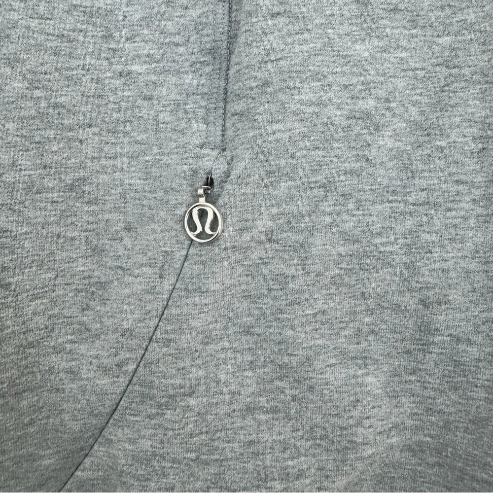 Lululemon Women's Rest Day Gray Cowl Neck Pullover Athletic Sweatshirt Size 4